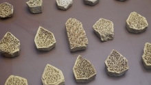 Decorative tiles from the islamic period are among the many artifacts displayed in the Basrah Gallery.